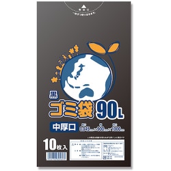 シモジマ 黒ゴミ袋 LD 045 90L 6604862