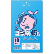 シモジマ 青ゴミ袋 LD 025 45L 6604803