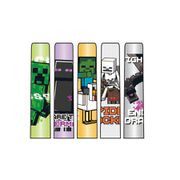 キャラクターグッズ MCT-EC3-A Minecraft（マインクラフト） 鉛筆キャップ 5本セット A