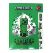 キャラクターグッズ MCT-5C-CP Minecraft（マインクラフト） ファイブインデックス クリアファイル クリーパー