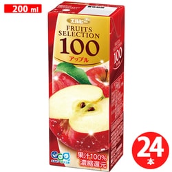 FRUITS SELECTION アップル100 200ml×24本