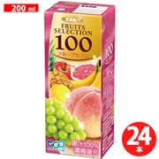 FRUITS SELECTION フルーツセブン100 200ml×24本