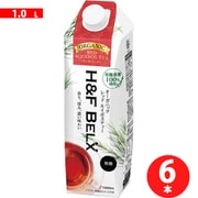 H＆F BELX オーガニックレッドルイボスティー 1L×6本