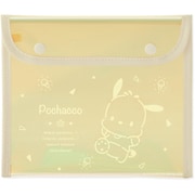 キラキラと七色に輝く オーロラ素材 フラット ポーチ サンリオキャラクターズ ポチャッコ 001648-52
