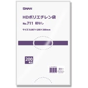 6695731 [スワン HD規格ポリ袋 スワン ポリエチレン袋 No.711 紐なし]