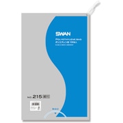 6616155 [スワン LD規格ポリ袋 スワン ポリエチレン袋 No.215 紐付]