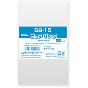 スワン OPP袋 ピュアパック テープなし 9-15 6798216
