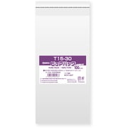 スワン OPP袋 ピュアパック テープ付 T 15-30 6798334
