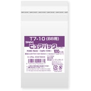 スワン OPP袋 ピュアパック テープ付き 7-10(B8用) 6798306