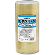 スワン スワン OPPテープ 5巻パック 48×100 透明 2079031