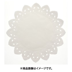 スワン レースペーパー 白 丸型 14号 4716014