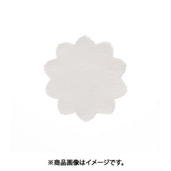 スワン レースペーパー 白 丸型 4号 4716004