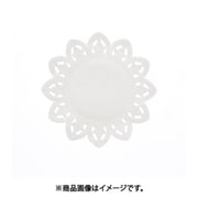 4716006 [スワン レースペーパー 白 丸型 6号]