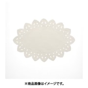 4716044 [スワン レースペーパー 白 小判型 14号]