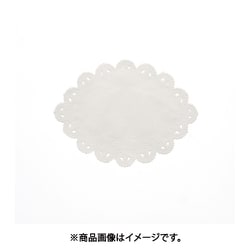 スワン レースペーパー 白 小判型 8号 4716038
