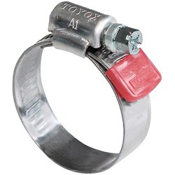 トヨックス ホースバンド セーフティ セミステンレス 10個入り FS-30