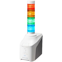 NHV4-4-RYGB [パトライト 音声対応ネットワーク制御信号灯 NHVシリーズ NHV（音声対応モデル）]