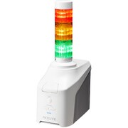 パトライト 音声対応ネットワーク制御信号灯 NHVシリーズ NHV-M（音声対応メール検知モデル） NHV4-3M-RYG