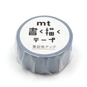 マスキングテープ mt 書く描くテープ くすみブルー MTKAKU03