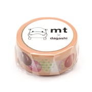 マスキングテープ mt×駄菓子 カラーチョコ MTDAGA019