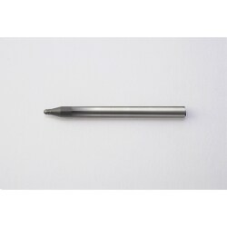 UDCBF2025-0175 [ユニオンツール 超硬合金・硬脆材加工用2枚刃ハイグレードボールエンドミル ボール半径R1.25×刃長1.75×シャンク径4×全長50]