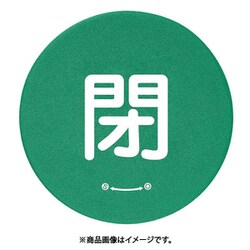 858-712 [ユニット バルブハンドルキャップMサイズ 緑閉]