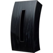 伊勢藤 ティッシュケースBowウッディブラック I-592-WB