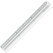 GCT-30 [共栄プラスチック グランデ方眼みぞ付カッティング定規 30cm]