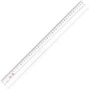 A-2545 [共栄プラスチック メタクリル直線定規 45cm]
