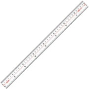 A-3041 [共栄プラスチック メタクリル両切直線定規 40cm]
