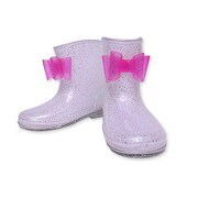 シンデレラ レインシューズ 16cm オフシロ 6731514-016-08-2