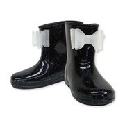 シンデレラ レインシューズ 16cm クロ 6731514-016-11-2
