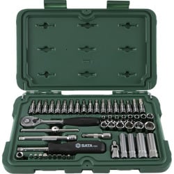 9002 [SATA 1/4”DRソケットレンチセット（6角タイプ）]