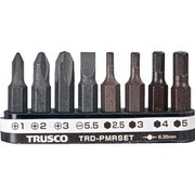 TRD-PMRSET [TRUSCO プラス・マイナス・六角レンチ（ホルダー付）セット8本組]