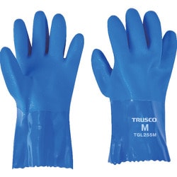 TGL255M [TRUSCO 耐油ビニール手袋1.2mm厚 Mサイズ 1双入]