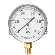 高島 密閉形圧力計(B枠立型・Φ100)圧力レンジ0.0~6MPa R3/8 1130160