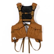 CAMPVIBES FLOATING CORDURA VEST 231MCV0096-COY COYOTE [釣り ベスト メンズ]