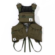 CAMPVIBES FLOATING CORDURA VEST 231MCV0096-OLV OLIVE [釣り ベスト メンズ]