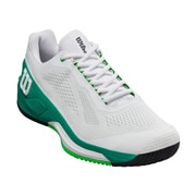 RUSH PRO 4.0 E WRS330660+ White/Bosphorus/Green 28cm [テニスシューズ メンズ]