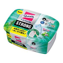 トイレ用そうじシート トイレクイックルストロング ハーブ 容器入 8枚