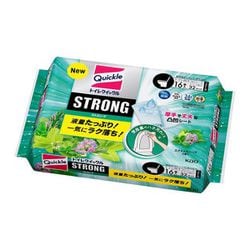 トイレクイックルストロング ハーブ 替え 16枚 [トイレ用そうじシート]