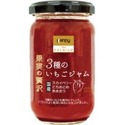 カンピー ザ・プレミアム 果実の贅沢 3種のいちごジャム 185g [ジャム]
