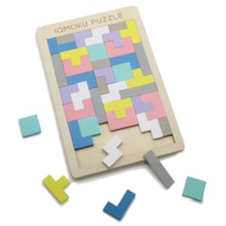 木製パズル DB1209 つまみつきパズル とり　4ピース 木のおもちゃ カルテット / つまみつきパズル とり|ドライ