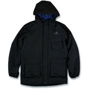 コーチング中綿フーディ・ハーフコート 22S-006HJK ブラック Lサイズ [ジャケット メンズウェア]