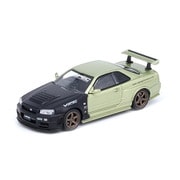 IN64-R34MS-NOF 1/64 日産 スカイライン GT-R R34 M-SPEC NUR Tuned by NISMO大森ファクトリー [ダイキャストミニカー]