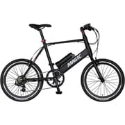 ミニベロ 電動アシスト自転車 20インチ 5.2Ah 外装7段変速 E-MAGIC 207AD ブラック