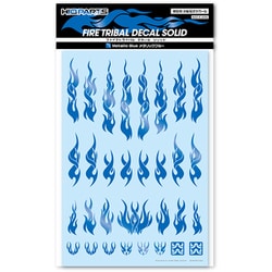 FTSL-MTBLU ファイアトライバルデカール ソリッド メタリックブルー 1枚入 [プラモデル用品]