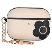 APpr2-MQ03 [MARY QUANT PU Leather Hybrid AirPods Pro（第2世代） Case IVORY/BLACK]