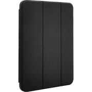 iPad(A16) 11インチ/iPad(第10世代) 10.9インチモデル対応 ケース カバー 手帳型 耐衝撃吸収 PCシリコン マグネット式 スリープ機能対応 ブラック 7435IP109BO
