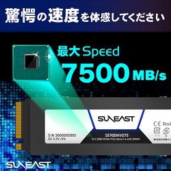 ヨドバシ.com - SUNEAST サンイースト SE900NVG75-01TB [PS5動作確認済